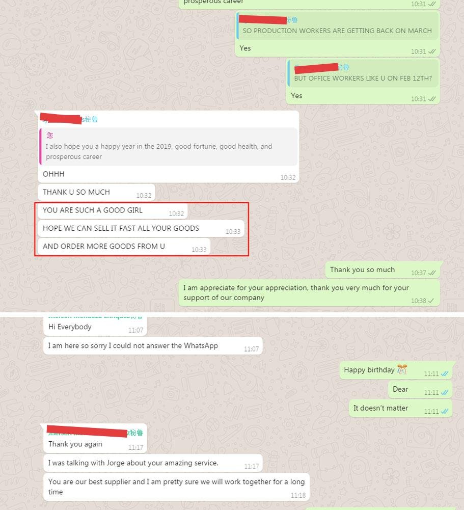 Customer Feedback From Peru