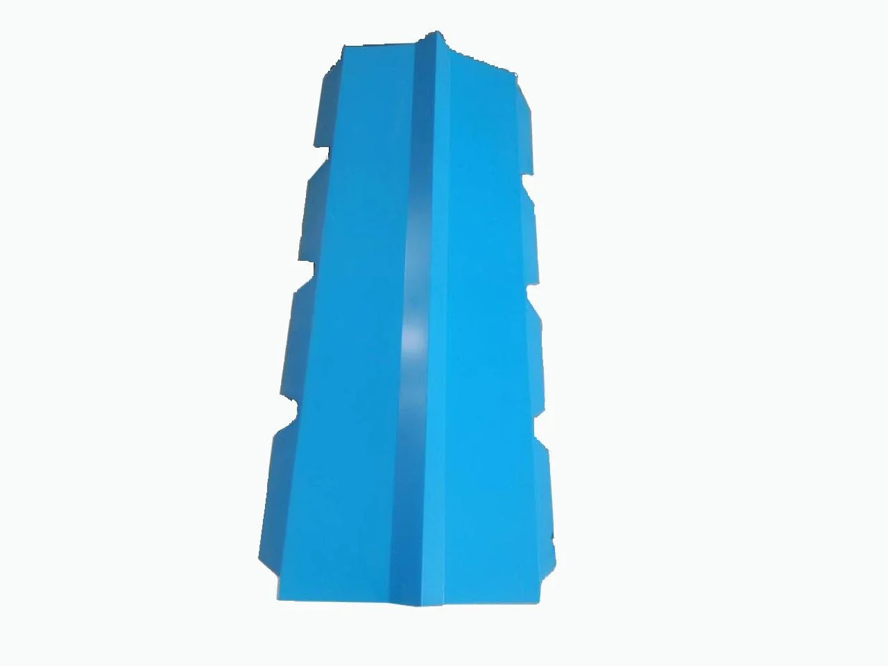 Blue roofing panel profile